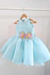 Blue angelica Dress